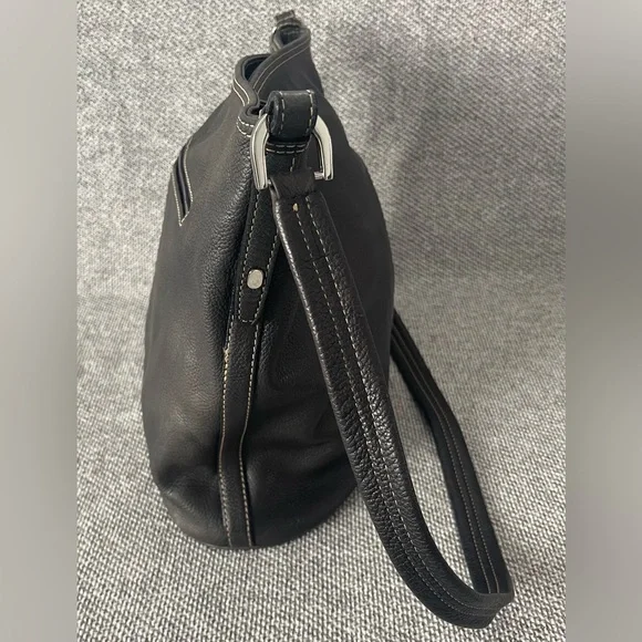 Charter Club Black Shoulder Bag - Picture 4 of 16